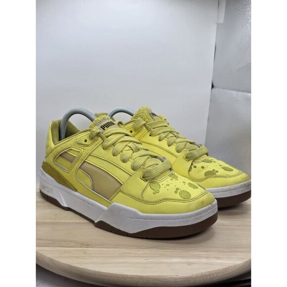 Size 8.5 - PUMA SpongeBob SquarePants x Slipstream SpongeBob Shoes Sneakers - Picture 5 of 9